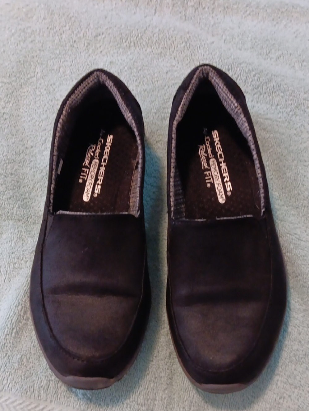 Skechers Women’s Black Slip-On Casual Loafers